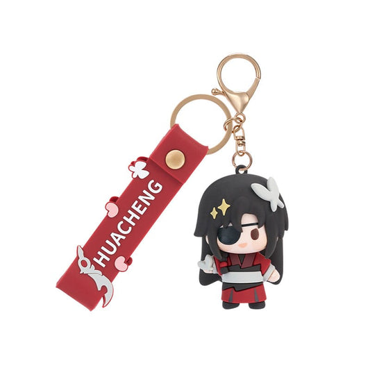 Heaven Official´s Blessing Gummi-Schlüsselanhänger Hua Cheng 6 cm Image