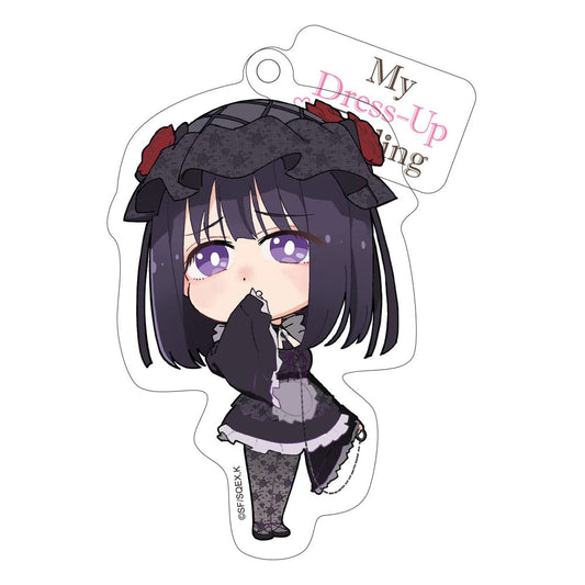 My Dress-Up Darling Acryl Schlüsselanhänger Marin Shizuku Cosplay Chibi Style 8 cm Image
