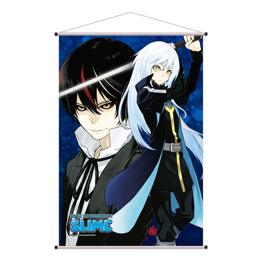 That Time I Got Reincarnated as a Slime Wandrolle Rimuru & Diablo 60 x 90 cm Image