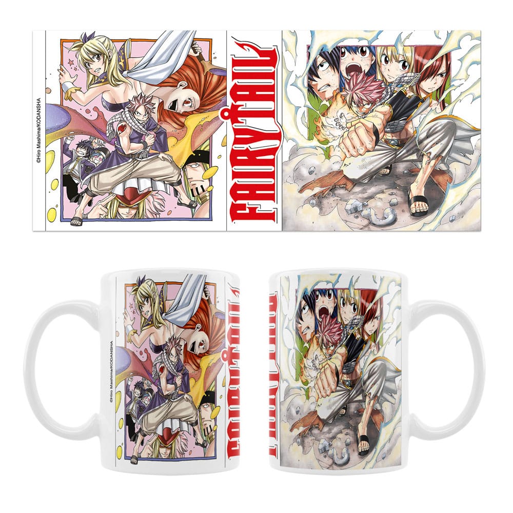Fairy Tail Keramiktasse Natsu Manga Style Image