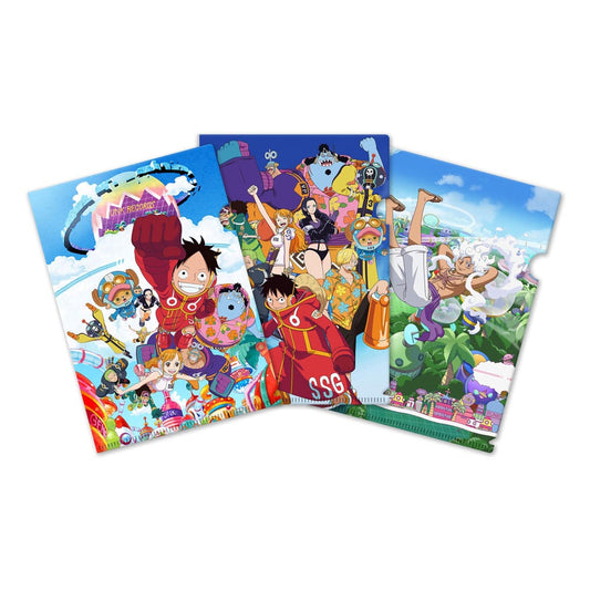 One Piece Klarsichthüllen 3er-Set Egghead Saga Image 1