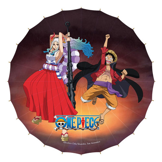 One Piece Sonnenschirm Monkey D. Luffy & Yamato Image