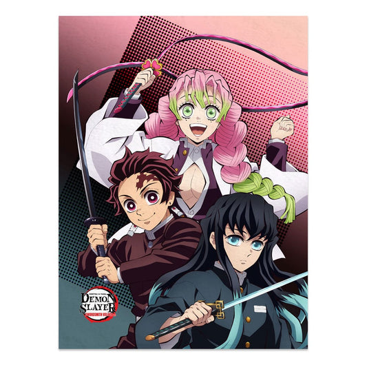 Demon Slayer: Kimetsu no Yaiba Decke Tanjiro, Mitsuri, Muichiro 120 x 160 cm Image