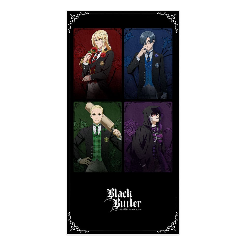 Black Butler: Public School Arc Handtuch The Prefect Four / P4 150 x 75 cm Image