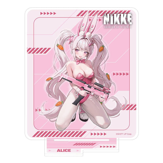 Goddess of Victory: Nikke Crouching Series Acryl Stand Alice Holographic 14 cm Image