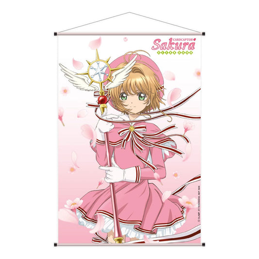 Cardcaptor Sakura Clear Card Wandrolle Sakura Kinomoto Cherry Blossoms 60 x 90 cm Image