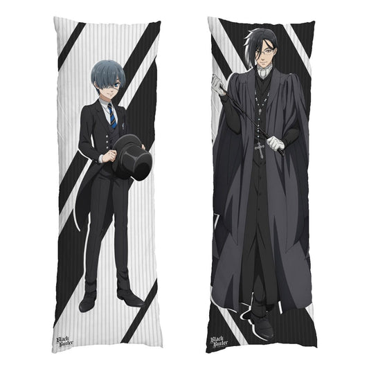 Black Butler Dakimakura Kissenbezug Sebastian & Ciel 150 x 50 cm Image