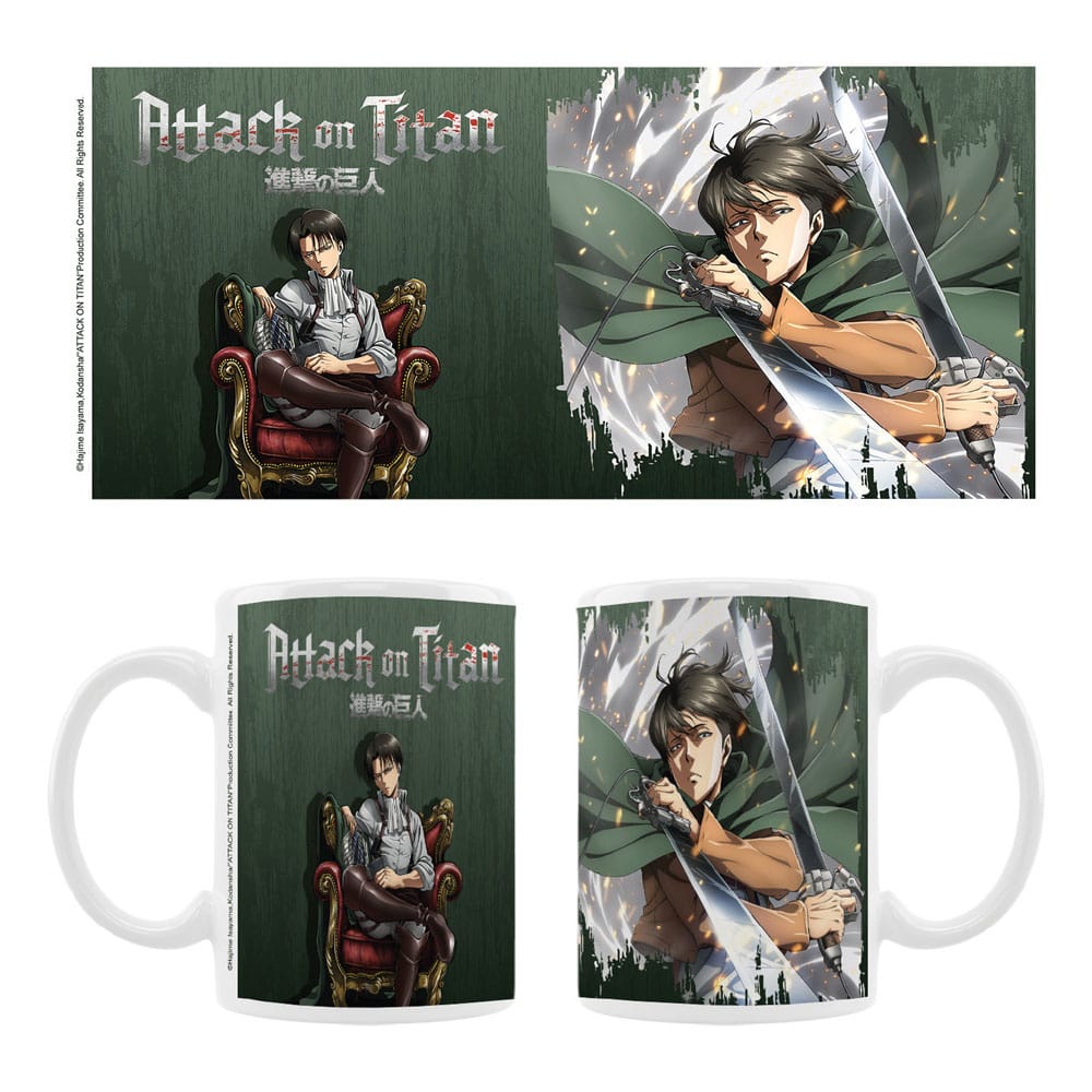 Attack on Titan Keramiktasse Levi Image