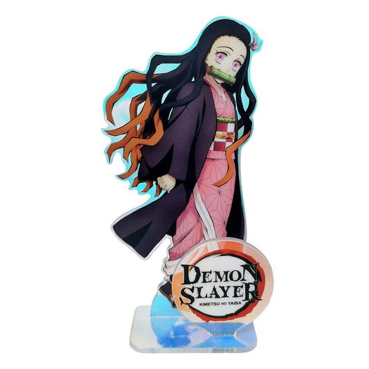 Demon Slayer: Kimetsu no Yaiba Acryl-Aufsteller Nezuko Holographic 14 cm Image