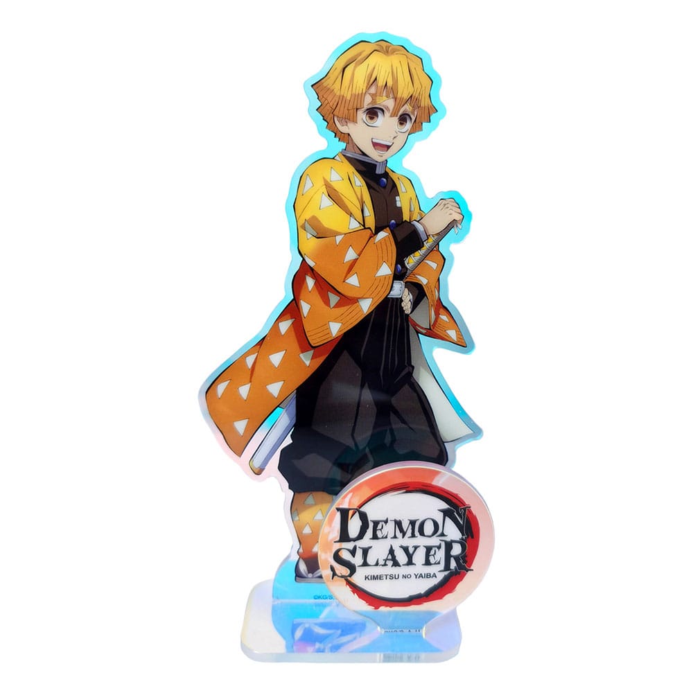 Demon Slayer: Kimetsu no Yaiba Acryl-Aufsteller Zenitsu Holographic 15 cm Image