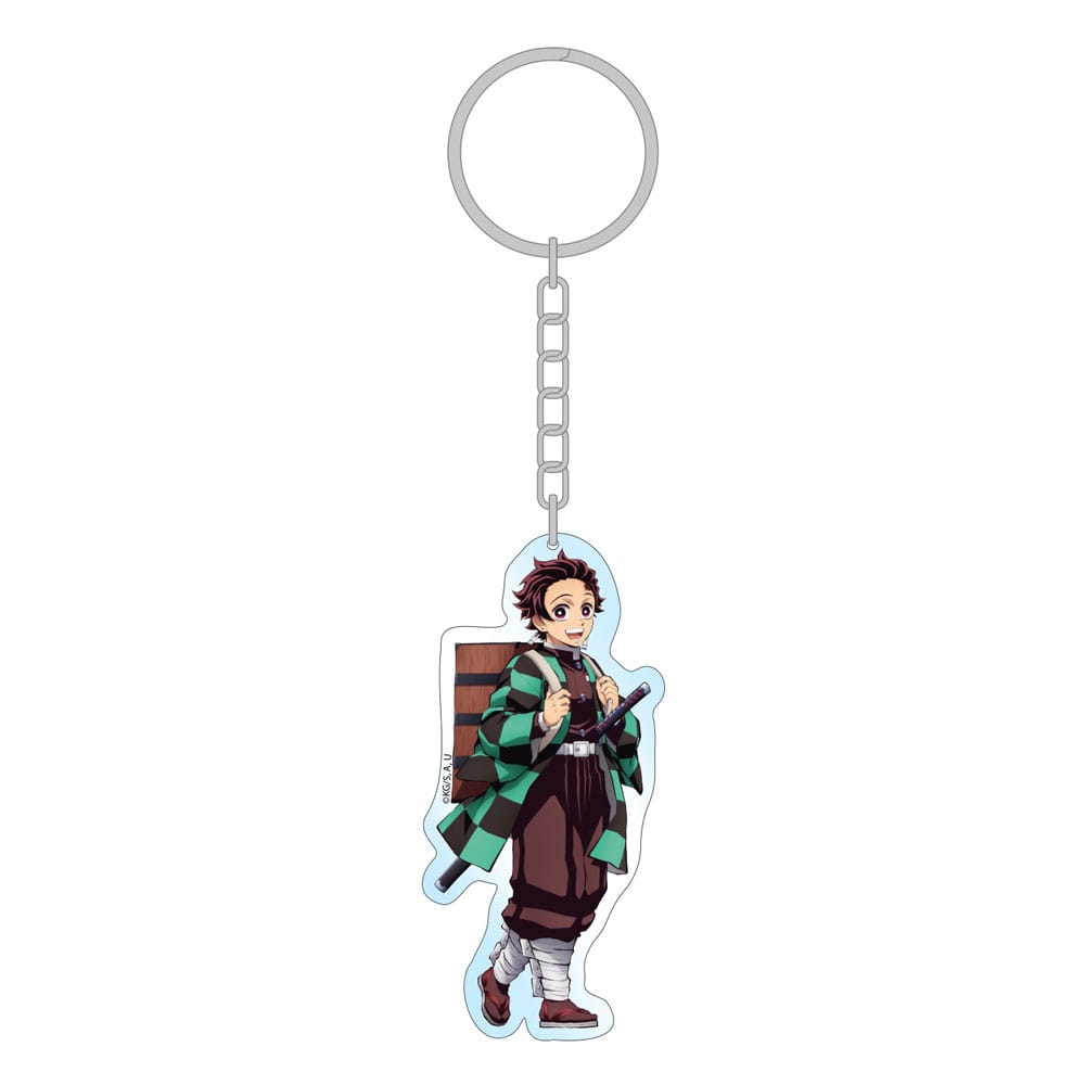 Demon Slayer: Kimetsu no Yaiba Acryl Schlüsselanhänger Tanjiro Holographic 8 cm Image
