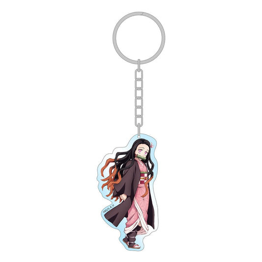 Demon Slayer: Kimetsu no Yaiba Acryl Schlüsselanhänger Nezuko Holographic 7 cm Image