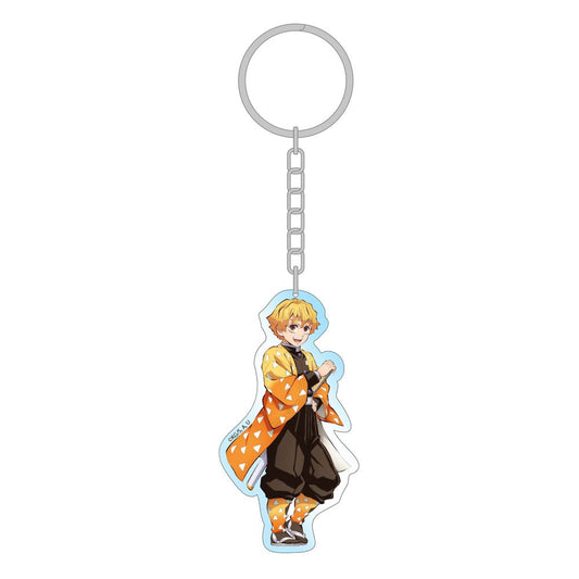 Demon Slayer: Kimetsu no Yaiba Acryl Schlüsselanhänger Zenitsu Holographic 7 cm Image