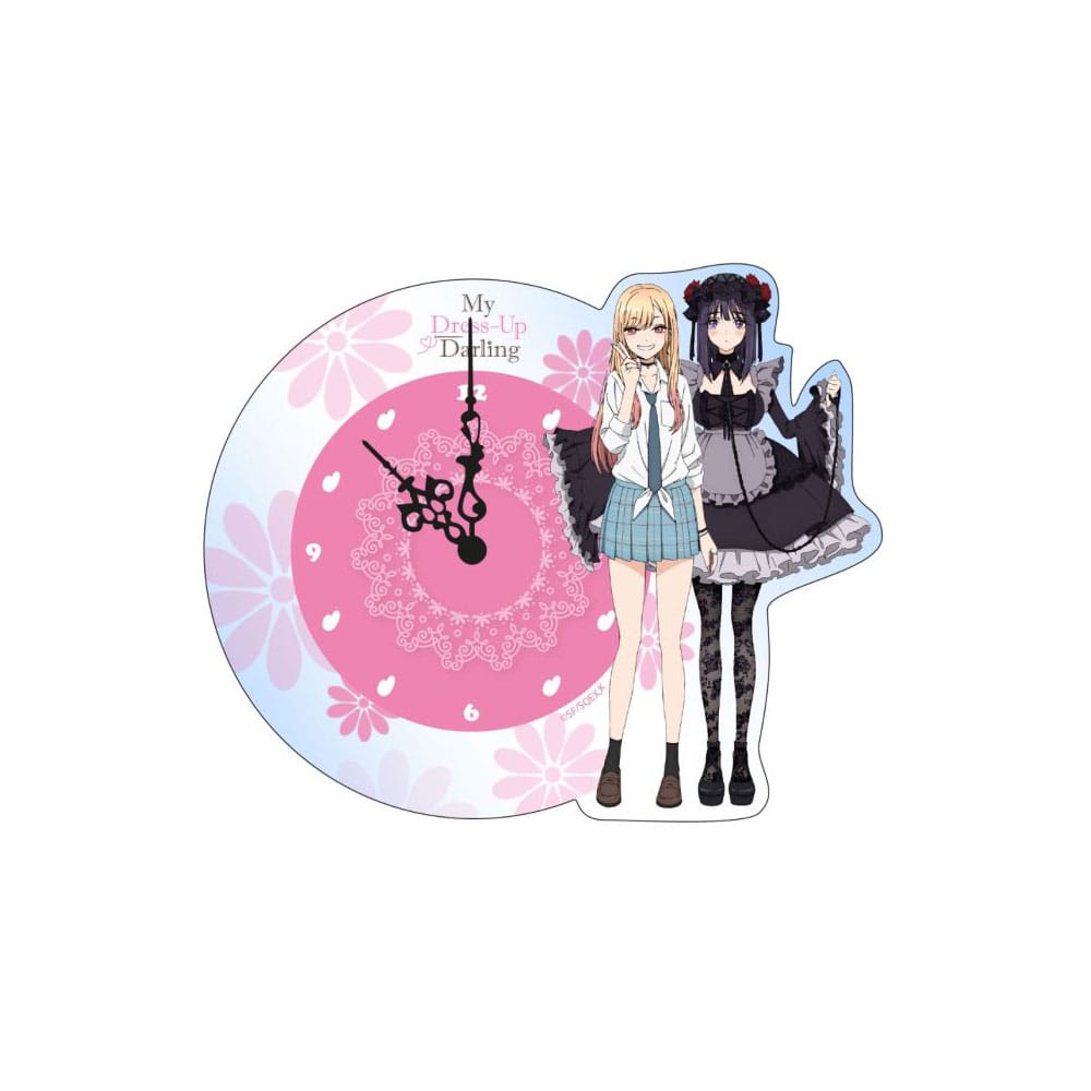 My Dress-Up Darling Wanduhr Marin Kitagawa Holographic Image