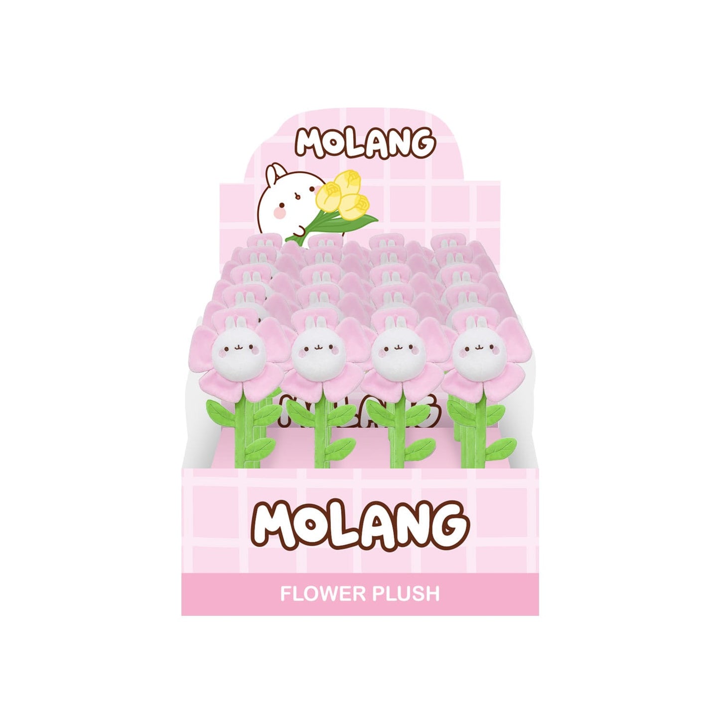 Molang Plüschfiguren Cute Flower 33 cm Display (20) Image 1