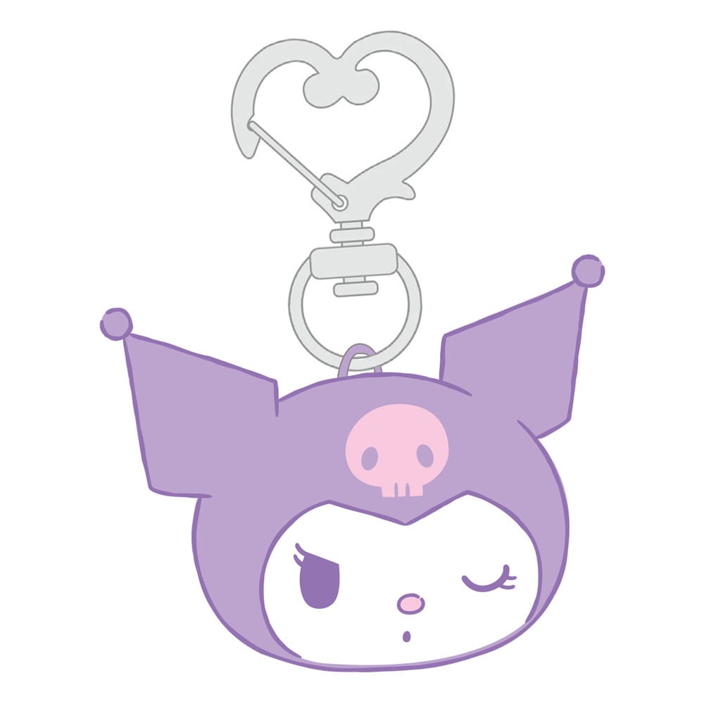 Sanrio Plüsch-Schlüsselanhänger Kuromi Image