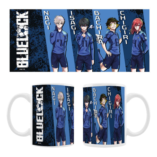 Blue Lock Keramiktasse Nagi, Isagi, Bachira & Chigiri Image