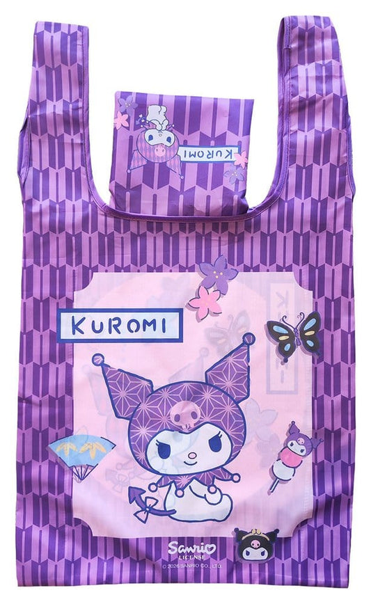 Sanrio Tragetasche Kuromi Japanese Foldable Image 1