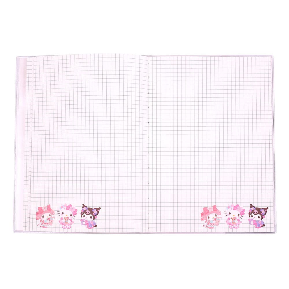 Sanrio Notizbuch Hello Kitty & Friends Sakura Series Holographic Checkered Image 3