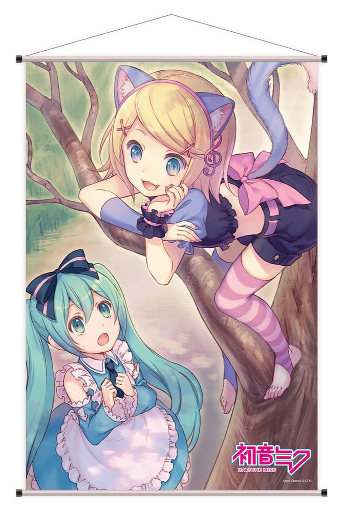 Hatsune Miku Wandrolle 08 Wonderland 2 60 x 90 cm Image