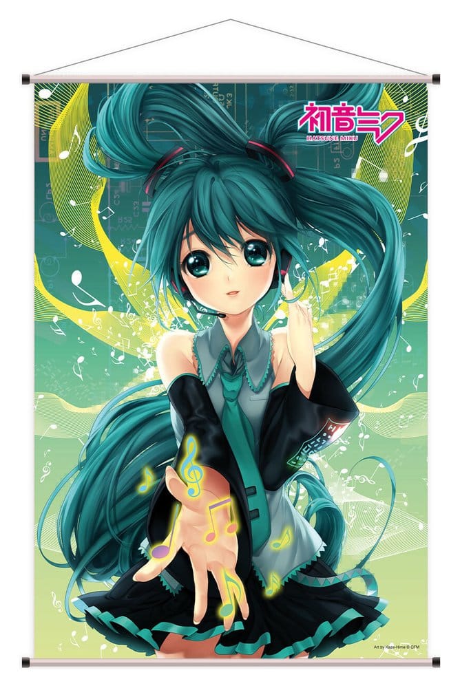 Hatsune Miku Wandrolle 09 Take My Hand 60 x 90 cm Image