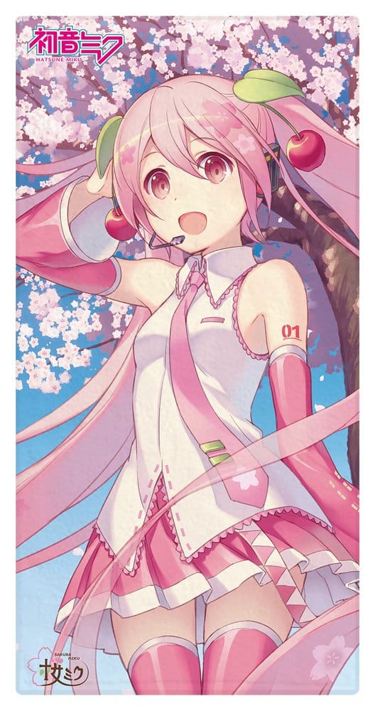 Hatsune Miku Handtuch Sakura 75 x 150 cm Image