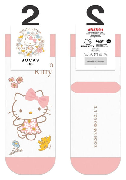 Sanrio Socken Hello Kitty Buttercream Short 36-40 Image 2