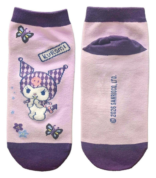 Sanrio Socken Kuromi Japanese Short 36-40 Image 1