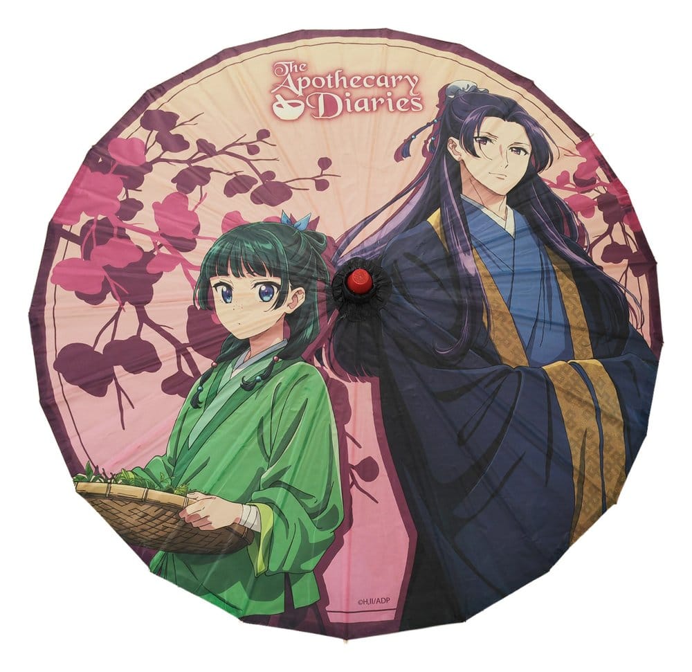 Die Tagebücher der Apothekerin Japanischer Papierschirm Maomao & Jinshi Image 2