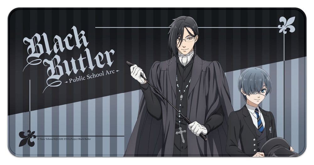 Black Butler: Public School Arc XXL Mauspad Sebastian & Ciel 80 x 40 cm Image
