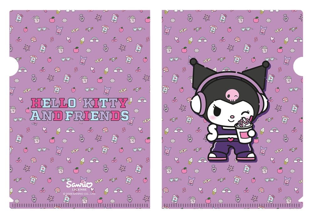 Sanrio Klarsichthülle Kuromi POP 02 Image