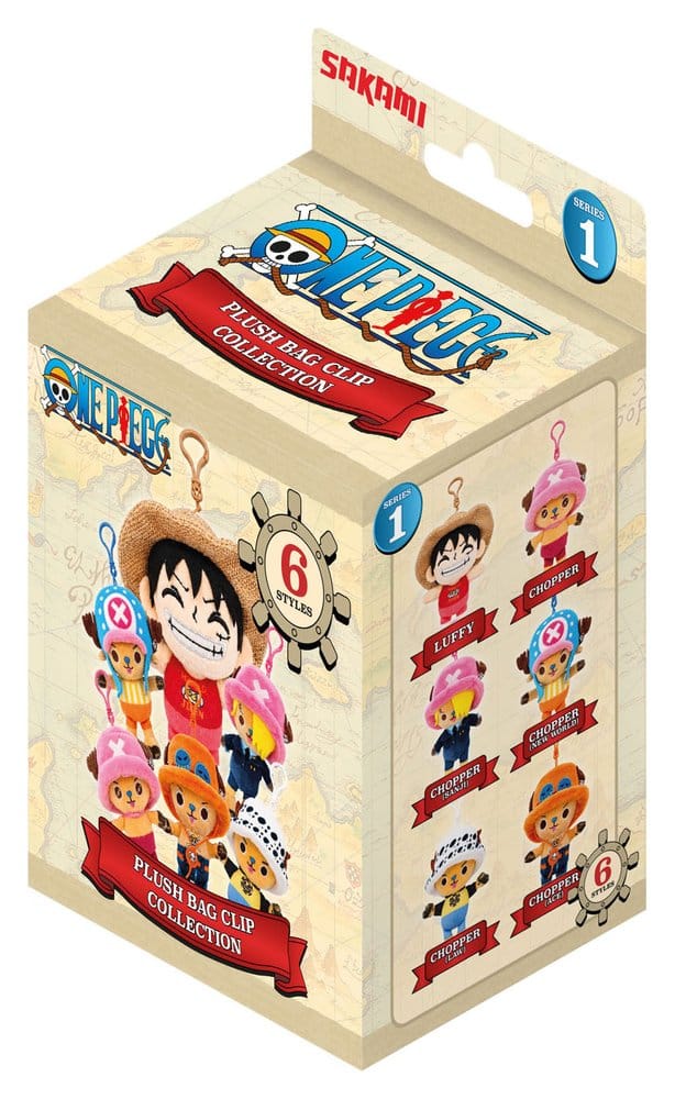 One Piece Plüsch-Schlüsselanhänger Blind Box 11 cm Display (6) Image 2