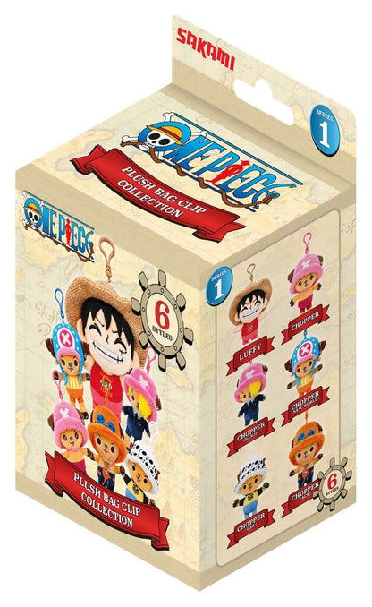 One Piece Plüsch-Schlüsselanhänger Blind Box 11 cm Display (6) Image 2