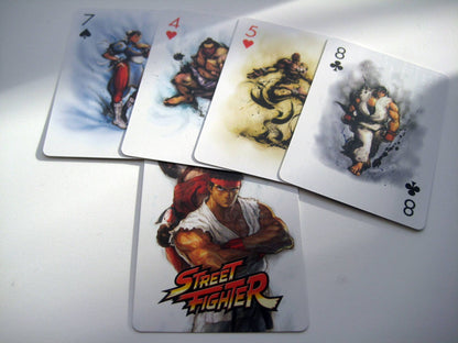 Street Fighter Spielkarten Characters Image 4