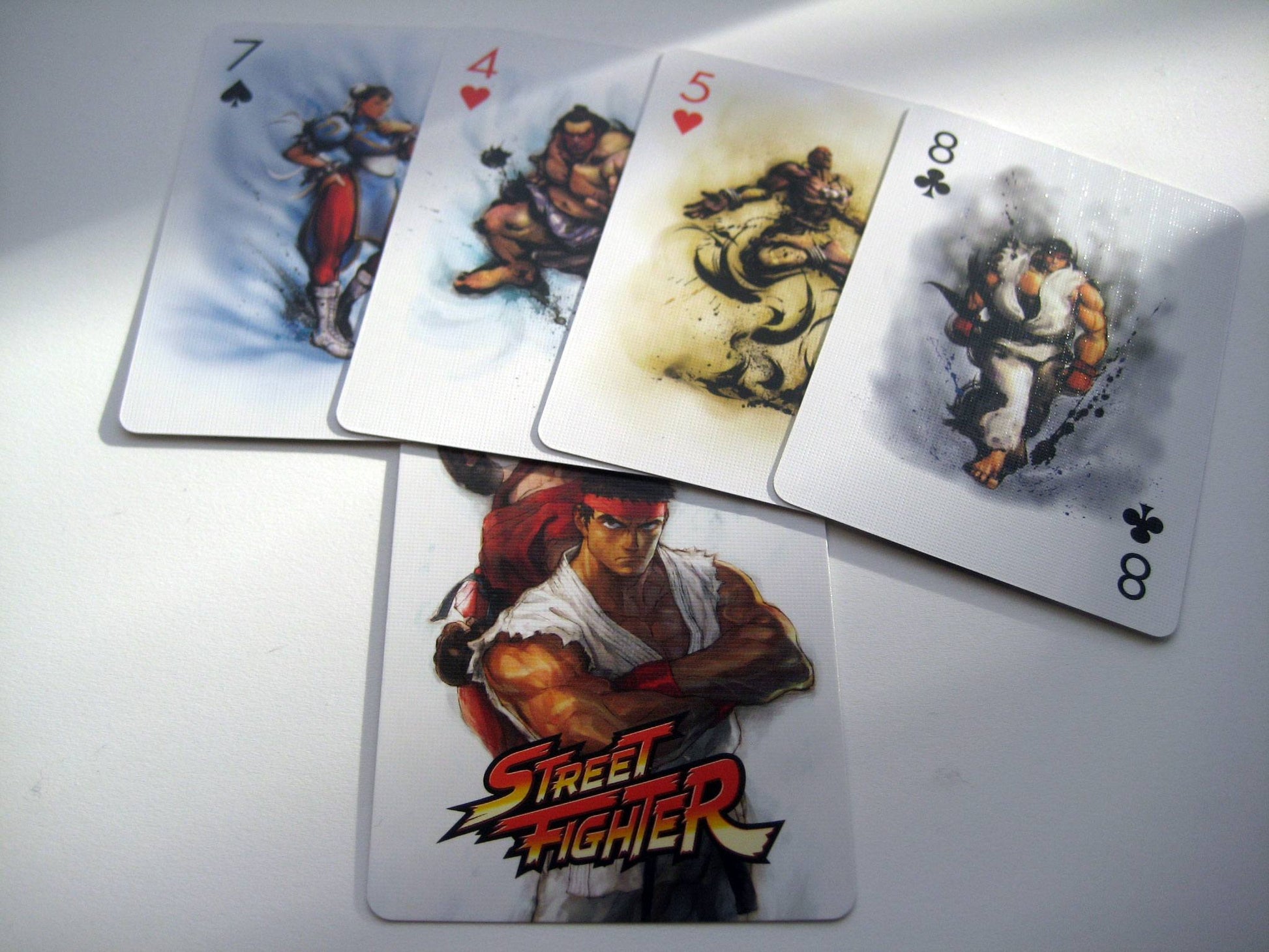 Street Fighter Spielkarten Characters Image 4