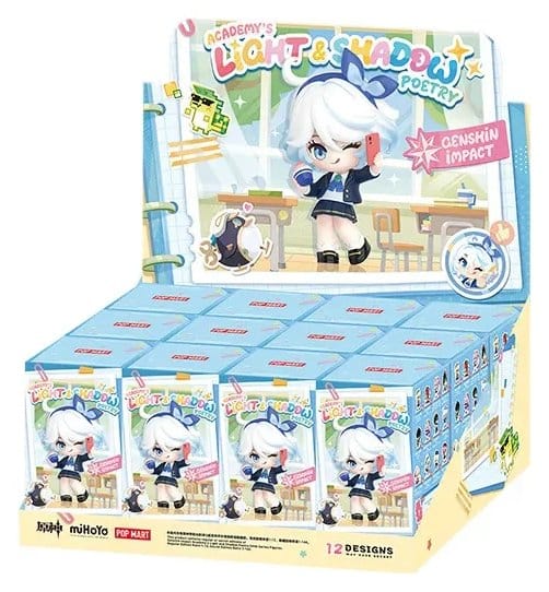 Genshin Impact Chibi Minifiguren Academy's Light and Shadow Poetry Blind Box Display (12) Image 1