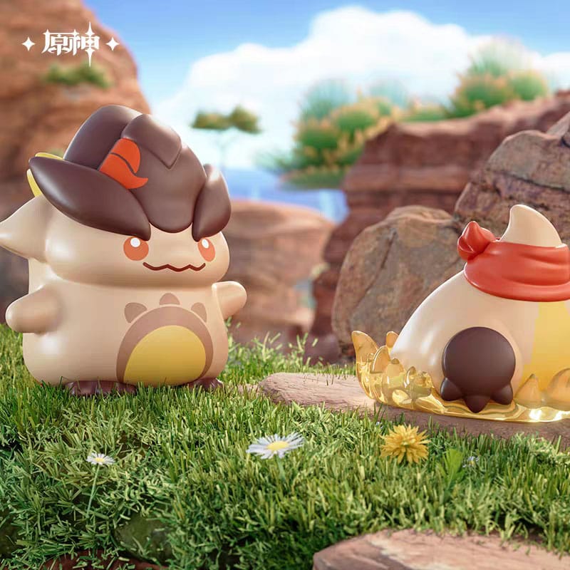 Genshin Impact Natlan Saurian Series Minifiguren 4 cm Blind Box Display (20) Image 2