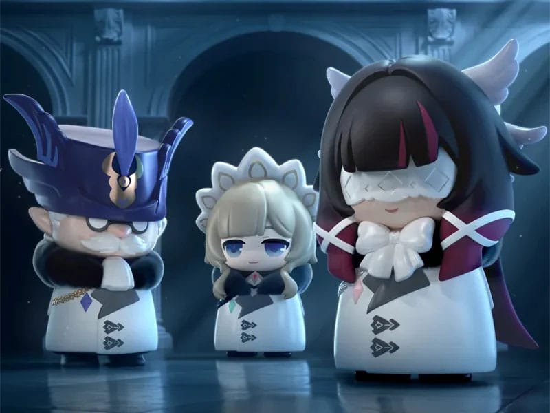 Genshin Impact Minifiguren Fatui Harbingers Chibi Design 7 cm Blind Box Display (9) Image 3