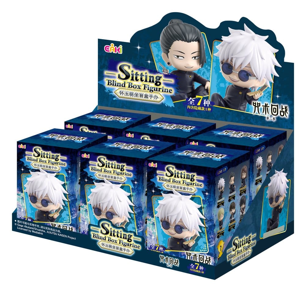 Jujutsu Kaisen PVC Minifiguren Season 2 Sitting Series Blind Box 8 cm Display (6) Image 1