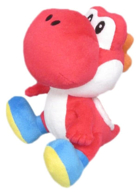 Super Mario Plüschfigur Yoshi Rot 17 cm Image