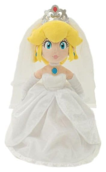 Super Mario Plüschfigur Princess Peach Wedding 40 cm Image