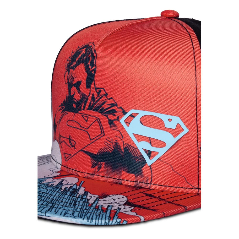 DC Comics Snapback Cap Superman Red Image 3