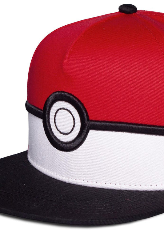 Pokemon Snapback Cap Pokeball Image 2