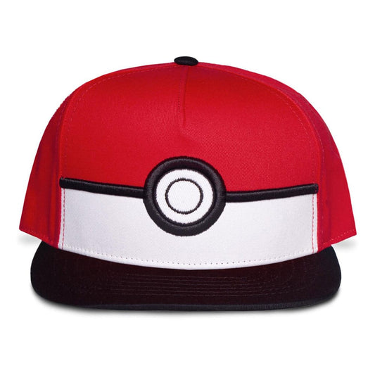 Pokemon Snapback Cap Pokeball Image 1