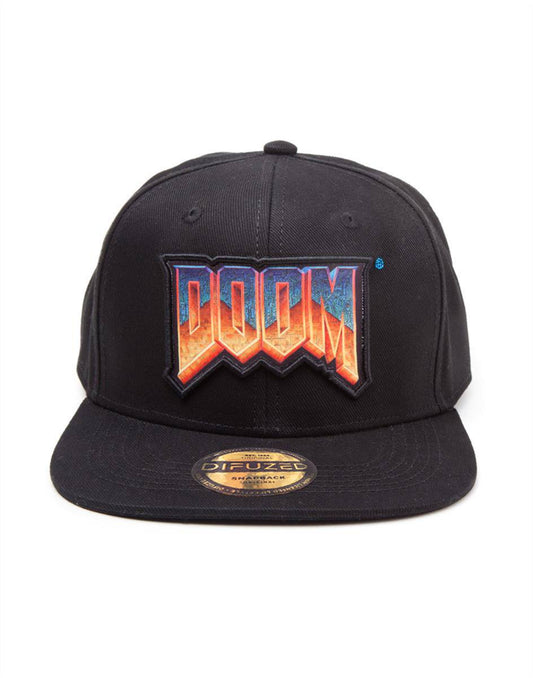 Doom Snapback Cap Label Image