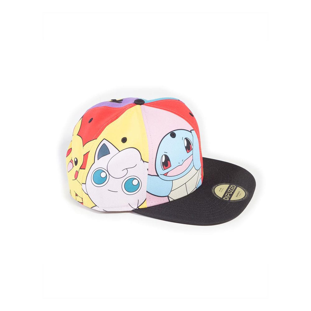 Pokémon Snapback Cap Multi Pop Art Image 3