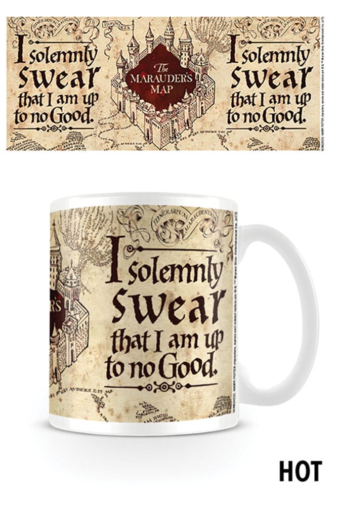 Harry Potter Tasse mit Thermoeffekt Marauder's Map Image 2