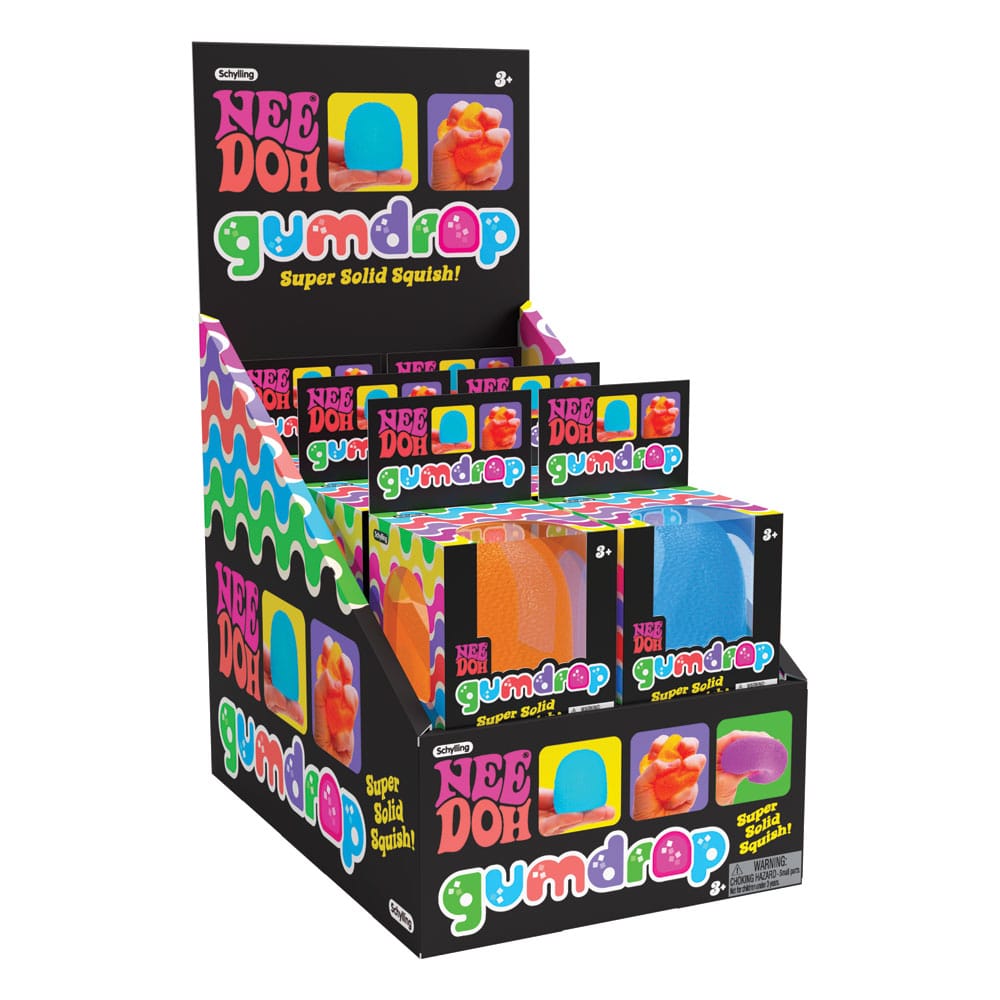 NeeDoh Anti-Stress-Figuren Gumdrop Display (12) Image 1