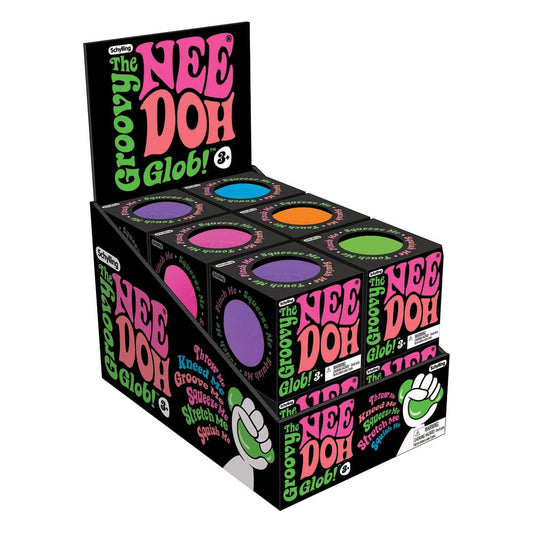 NeeDoh Anti-Stress-Bälle 6 cm Classic NeeDoohs Display (12) Image 1