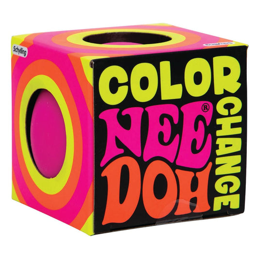 NeeDoh Anti-Stress-Bälle 6 cm Color Changing NeeDoohs Display (12) Image 2